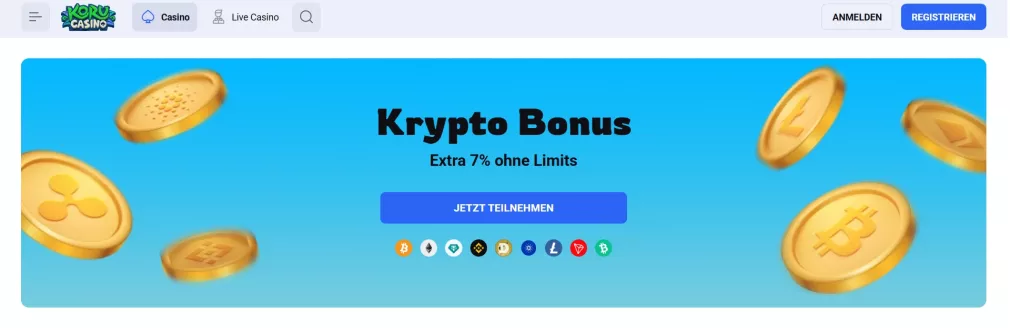 Koru Casino €15.000 Bonus und 350 Freispiele Willkommensangebot